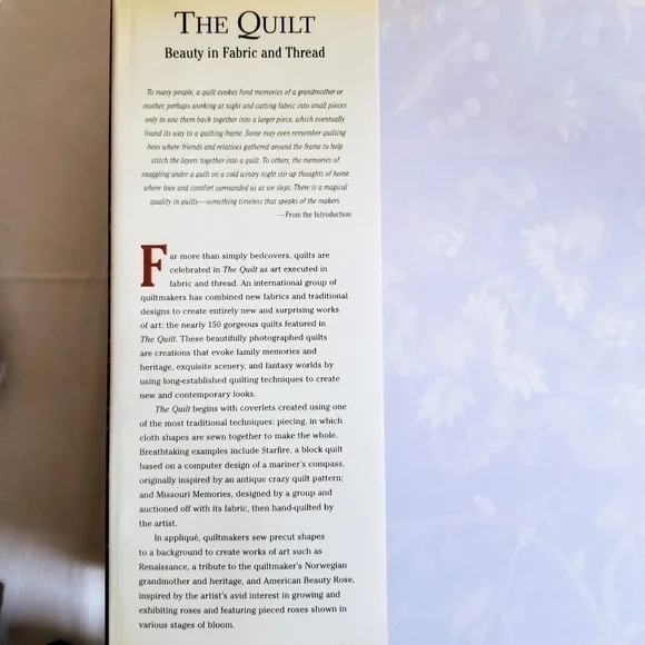 The Quilt Beauty in Fabric and Thread Book - Picture 3 of 7